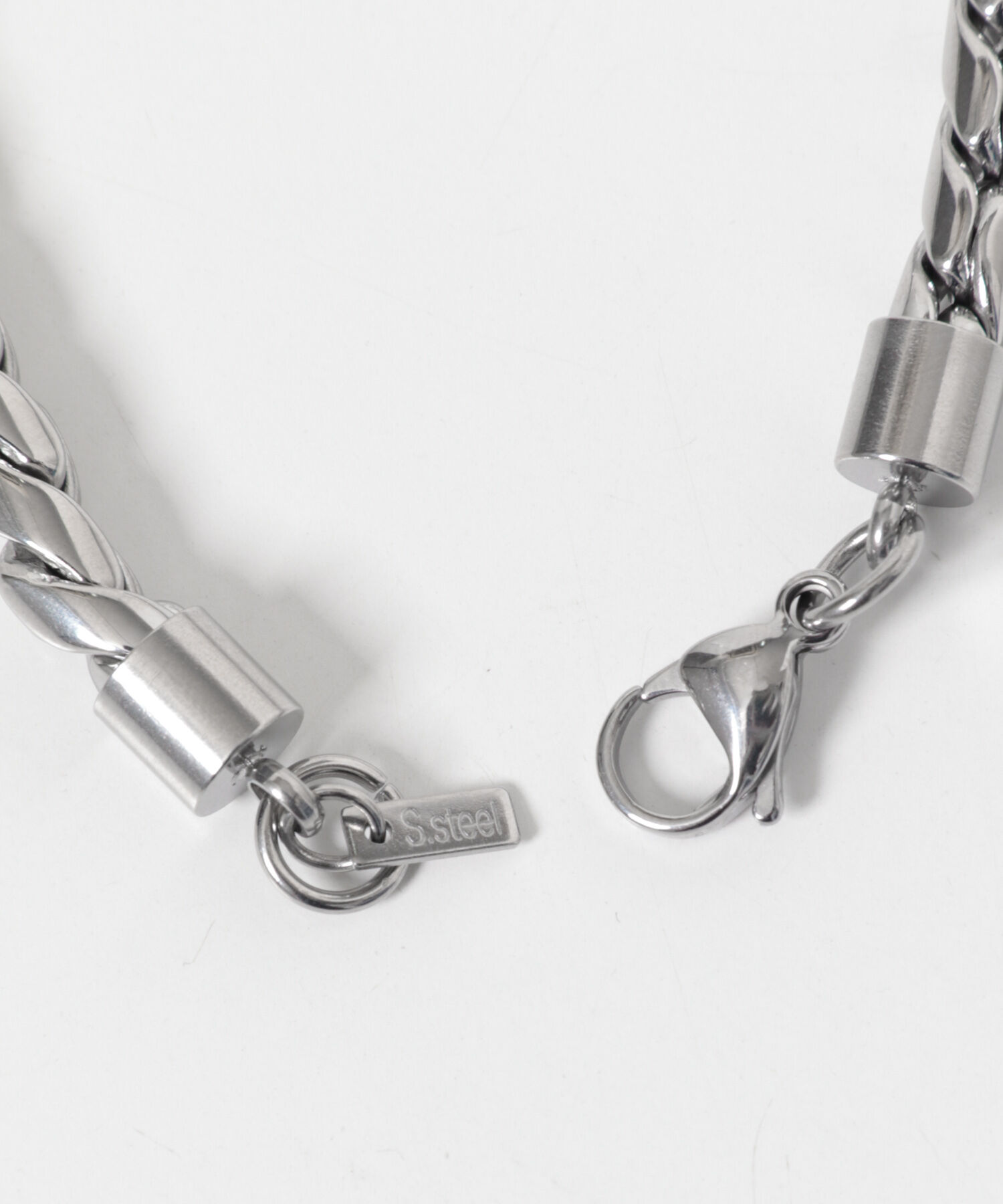 SMELLY「ステンレスエッジチェーンブレス」|ブレスレット・バングル|