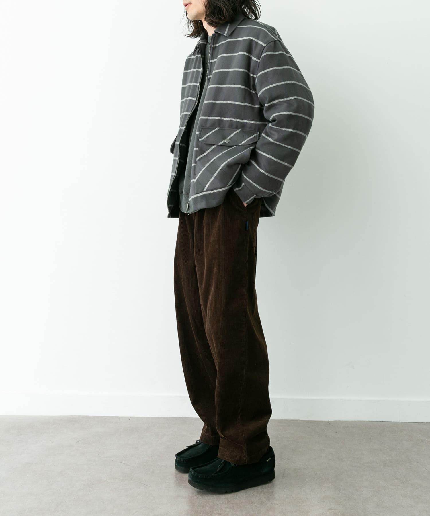 Sonny Label 「パデッドショートジップブルゾン」|ブルゾン・スタジャン|