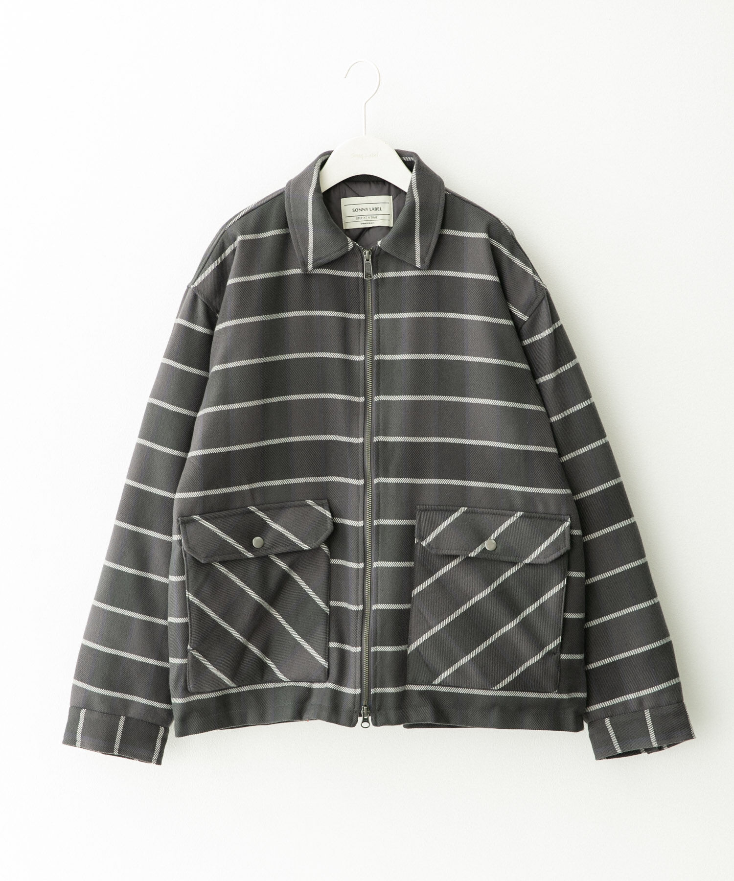 Sonny Label 「パデッドショートジップブルゾン」|ブルゾン・スタジャン|