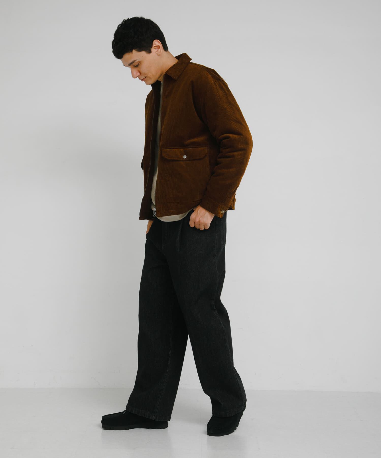 Sonny Label 「パデッドショートジップブルゾン」|ブルゾン・スタジャン|