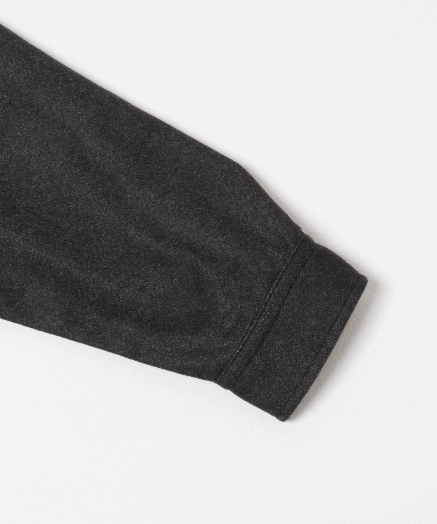 URBAN RESEARCH DOORS「ジャージメルトンオープンカラーシャツ」|シャツ・ブラウス|