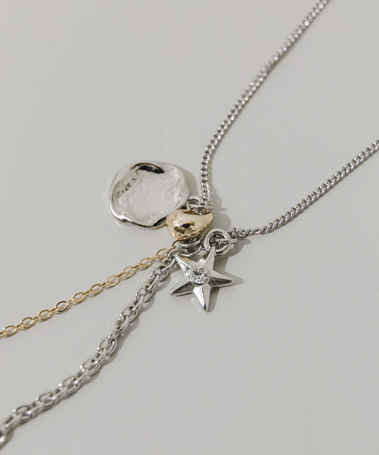 SMELLY「マルチチャームトップネックレス」|ネックレス|