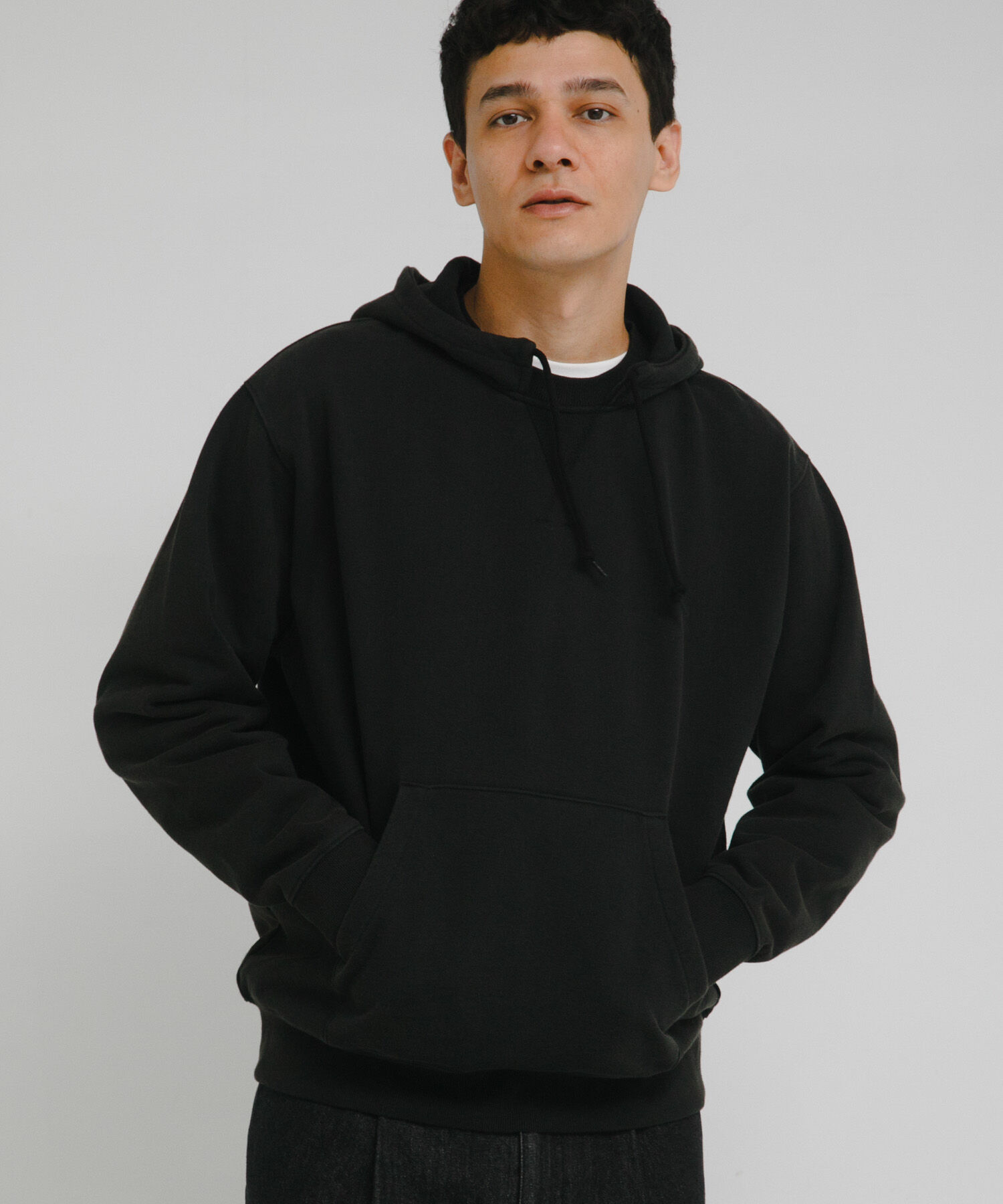 Sonny Label 「ヴィンテージライク後付フードパーカー」|パーカー|ブラック