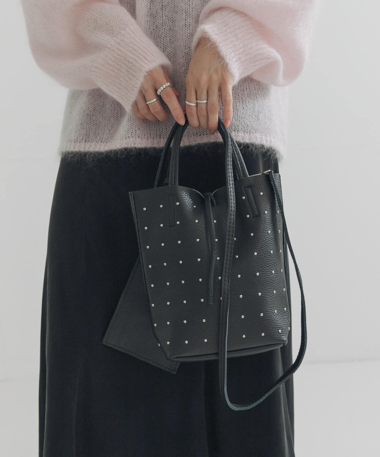 URBAN RESEARCH「スタッズミニトートバッグ」|トートバッグ|