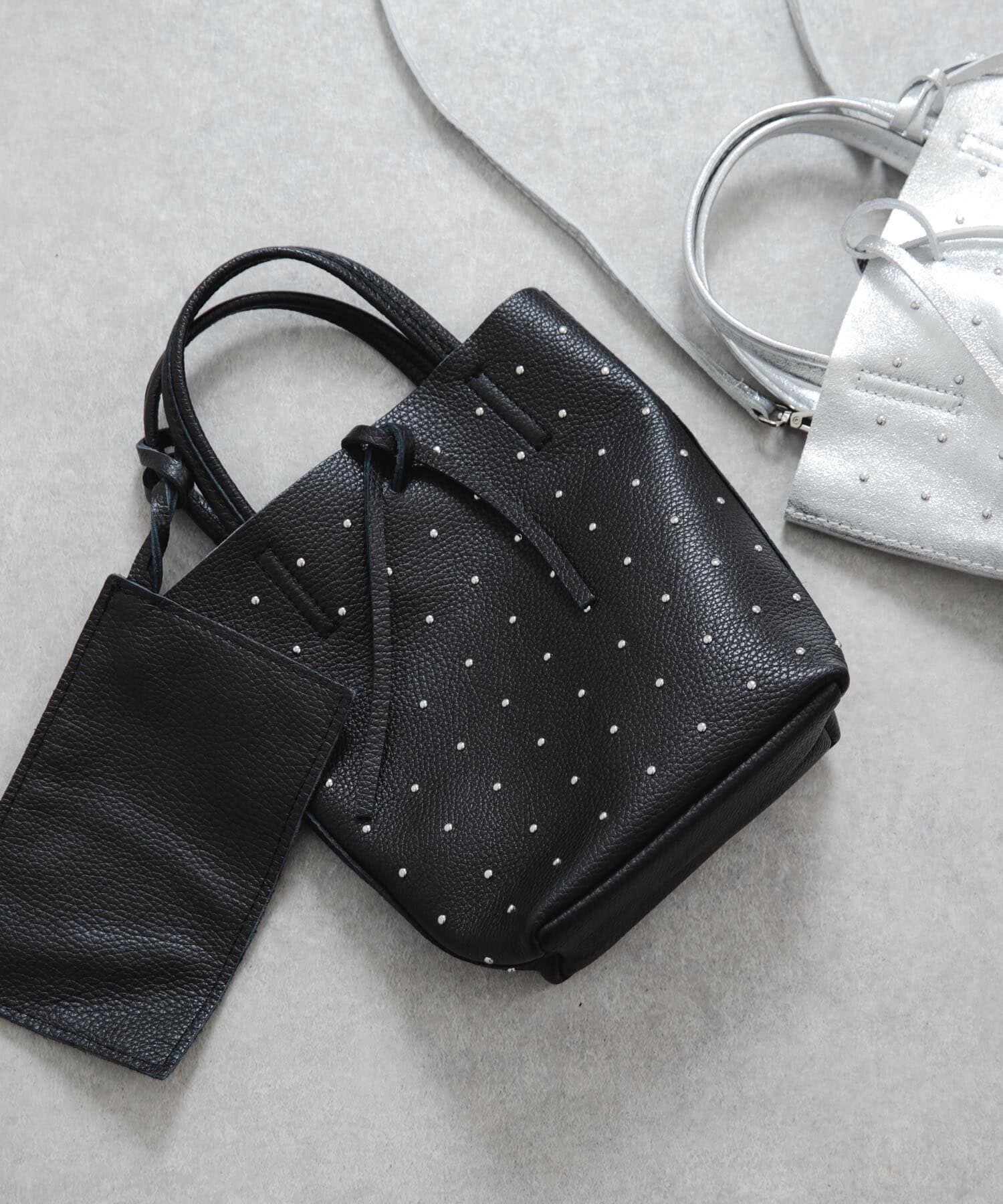 URBAN RESEARCH「スタッズミニトートバッグ」|トートバッグ|