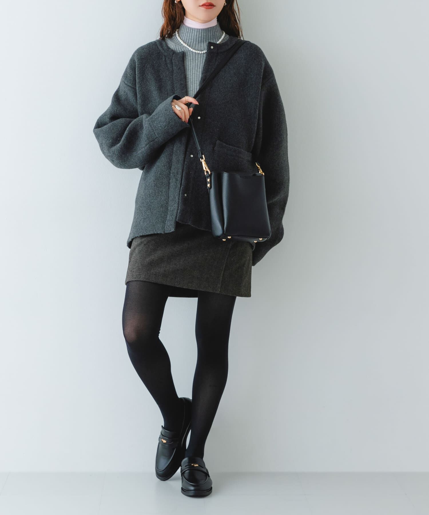 RODE SKO「フロントポケットタテナガショルダーバッグ」|ショルダー・メッセンジャー|