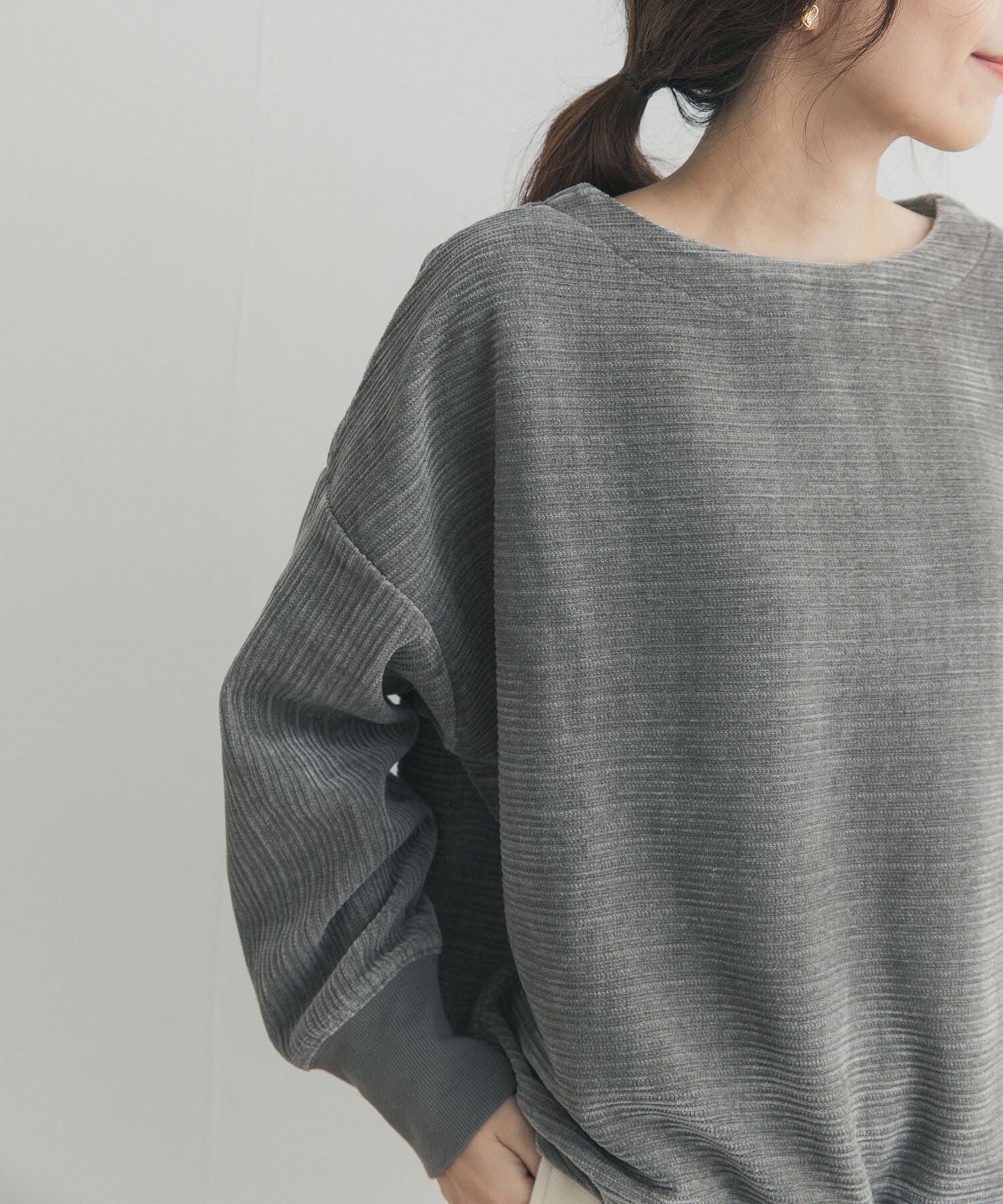 URBAN RESEARCH DOORS「カットコールドロストプルオーバー」|Tシャツ・カットソー|