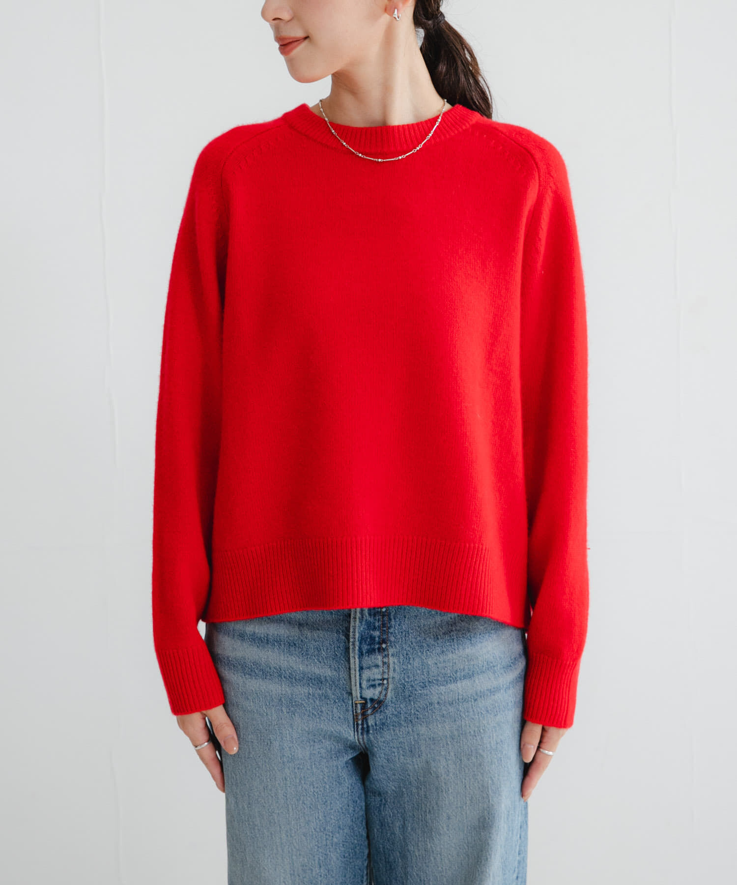 URBAN RESEARCH「ウォッシャブルウールカシミヤニット」|ニット・セーター|