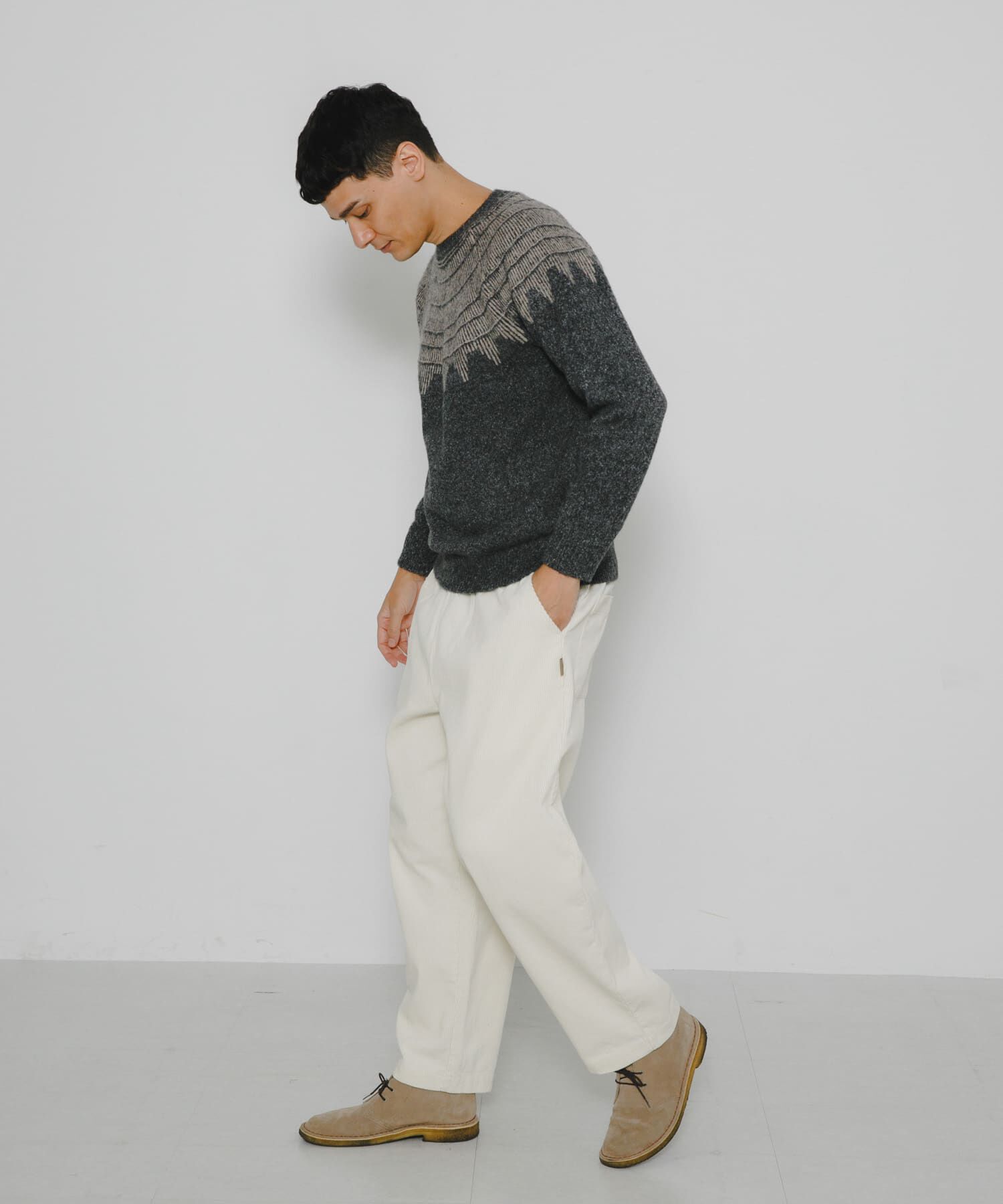 Sonny Label 「フェアアイル柄ニットプルオーバー」|ニット・セーター|