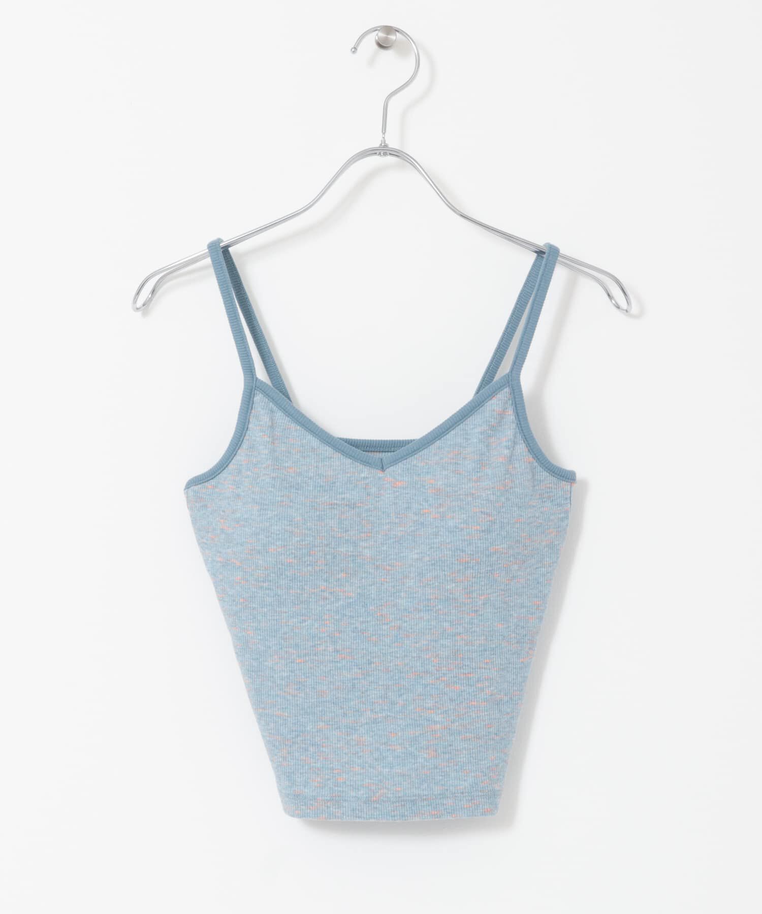  「メランジクロップドキャミソール」|キャミソール|