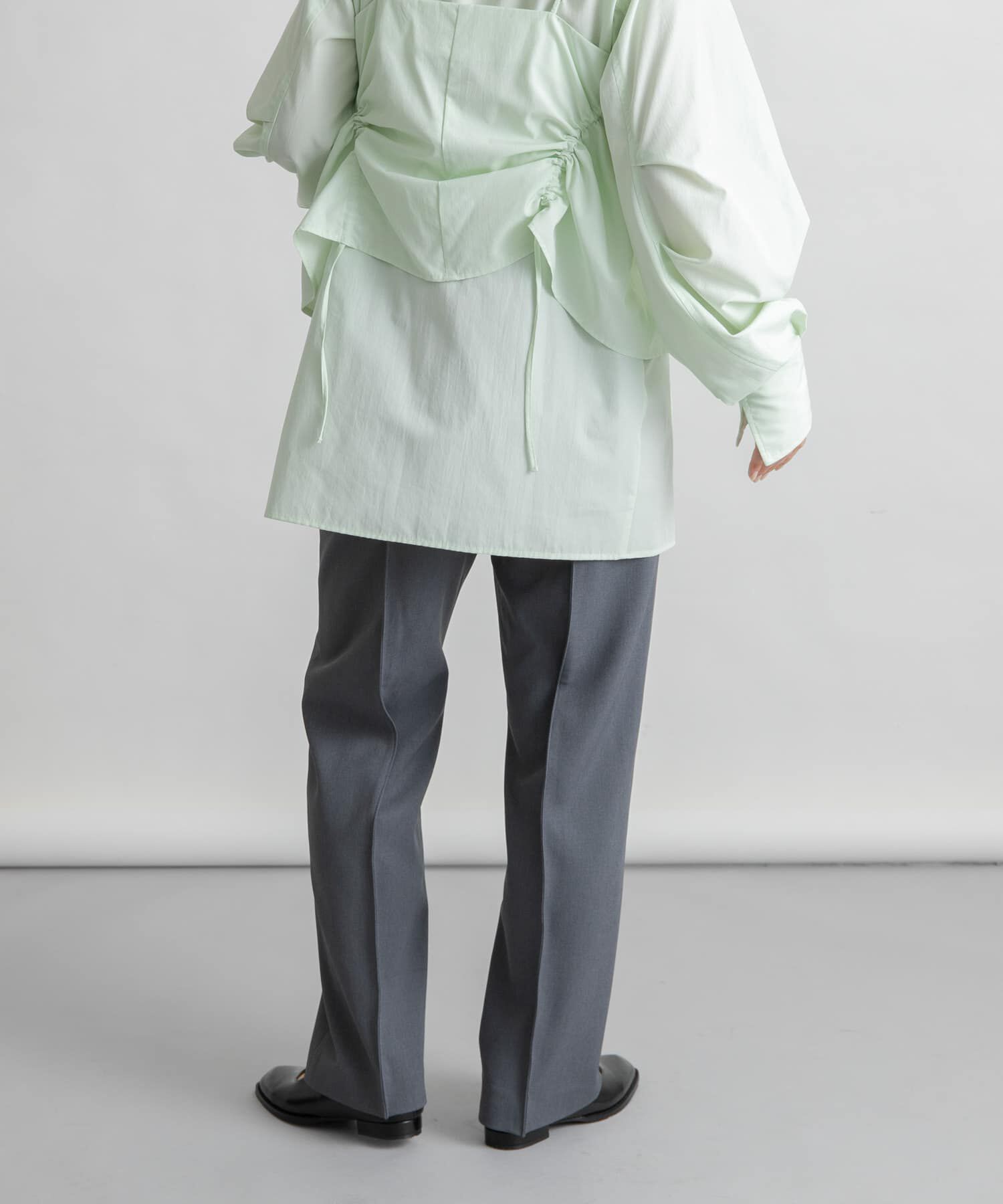  「『2サイズ展開』ピンタックストレートパンツ」|その他|