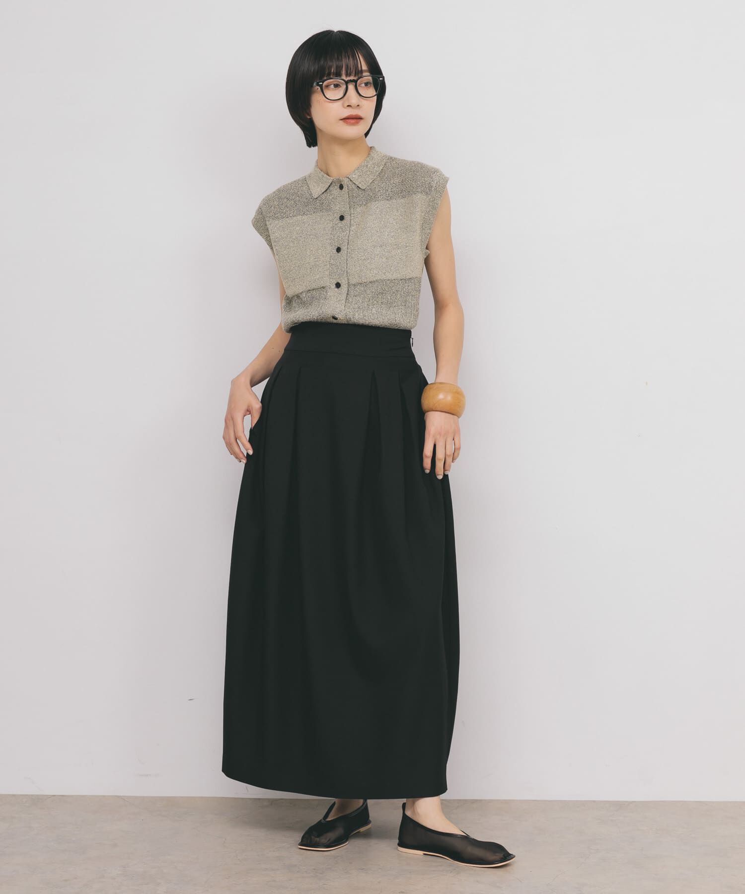 「コクーンタックスカート」|スカート|