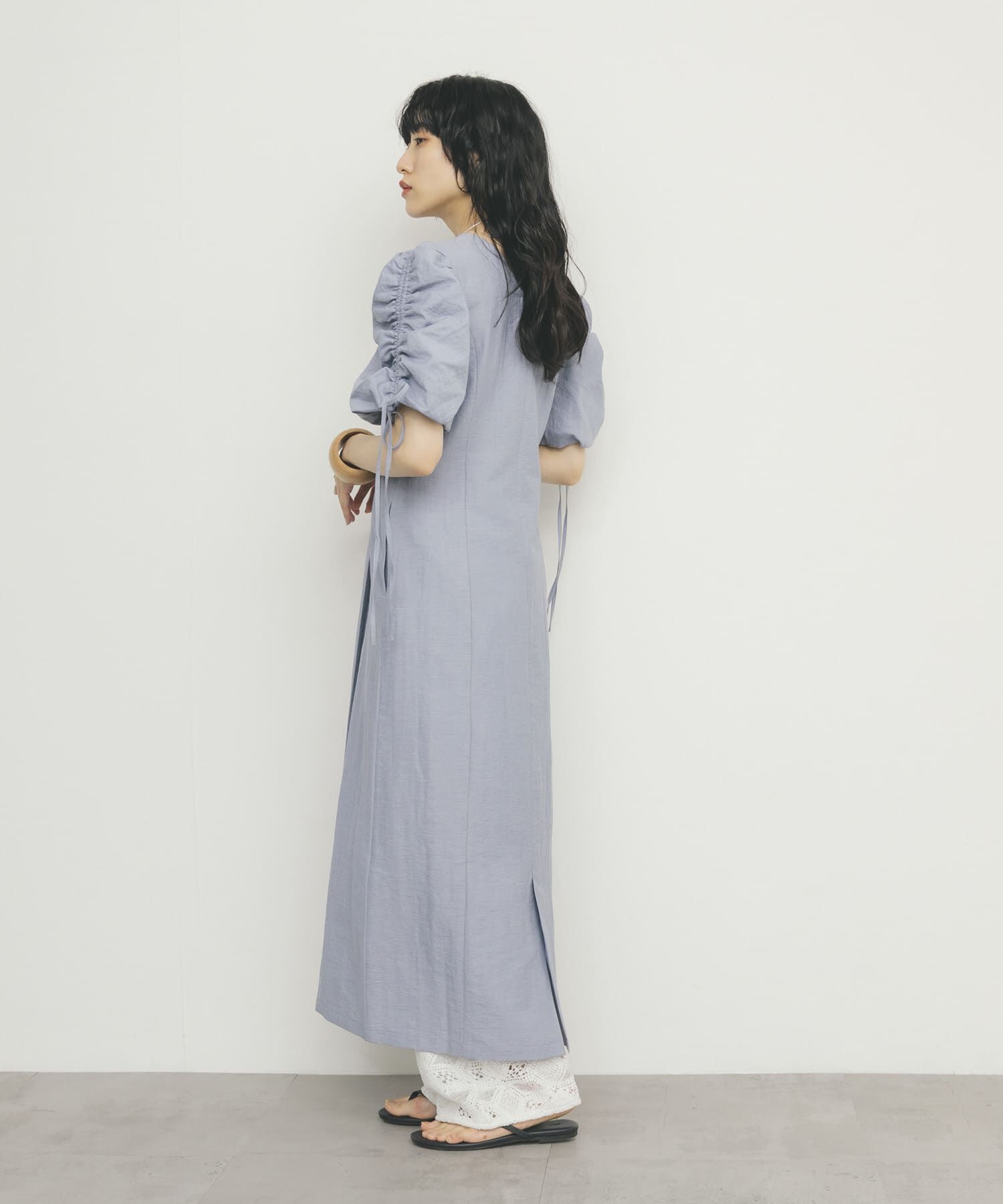  「『2サイズ展開』ドロストスリーブワンピース」|ワンピース|