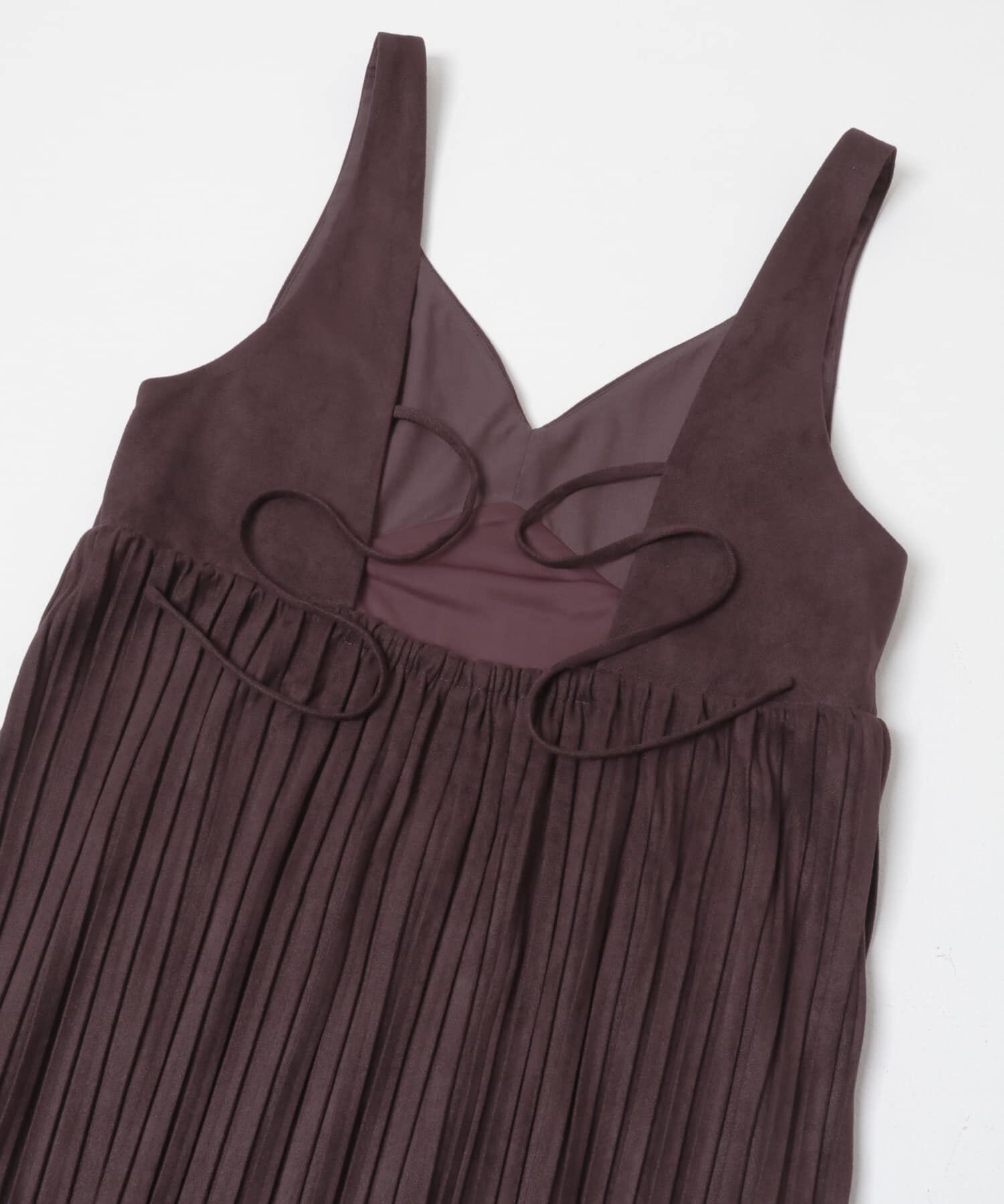  「ピーチスキンプリーツワンピース」|ワンピース|