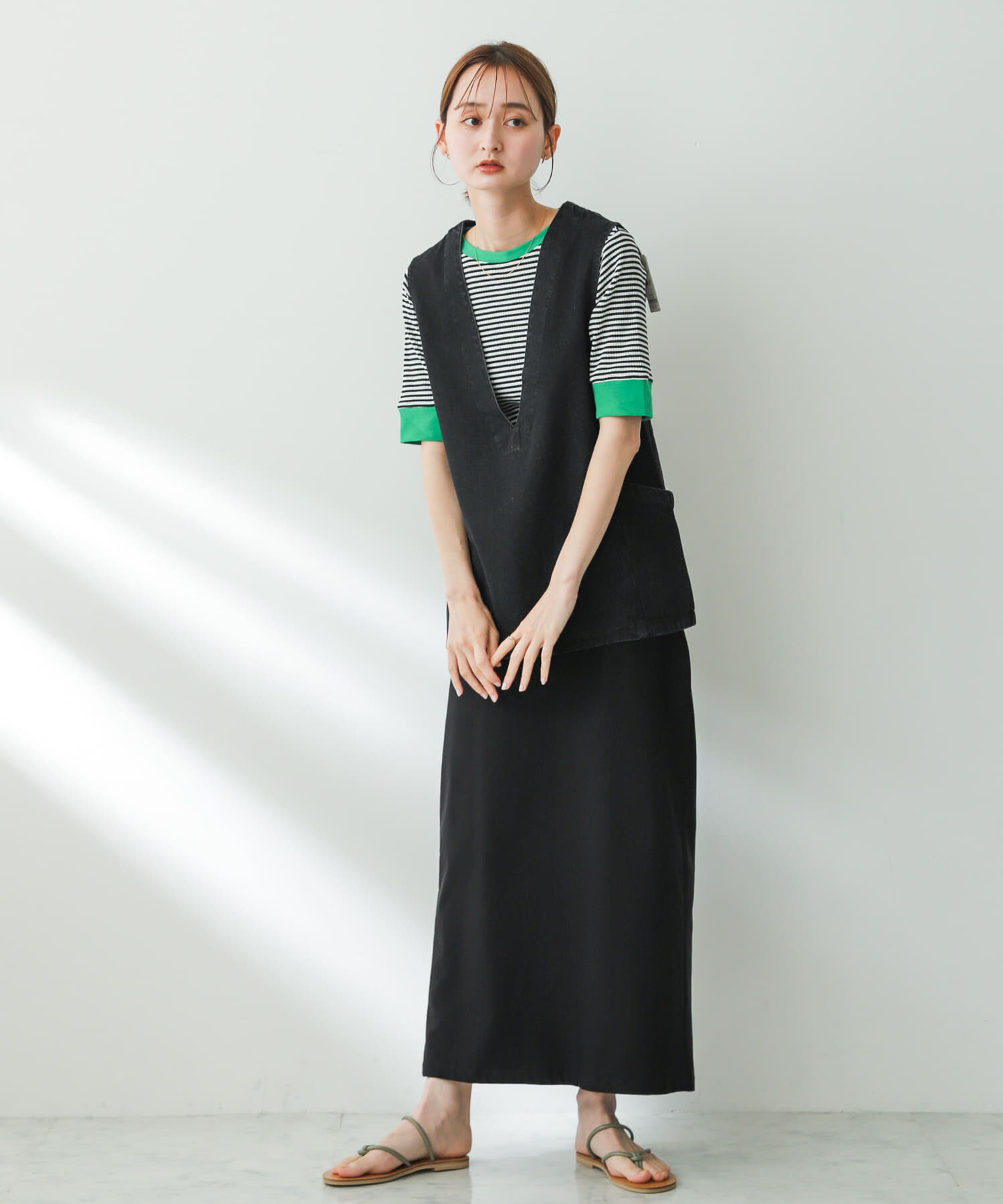 SENSE OF PLACE by URBAN RESEARCH「コードトングフラットサンダル」|サンダル|