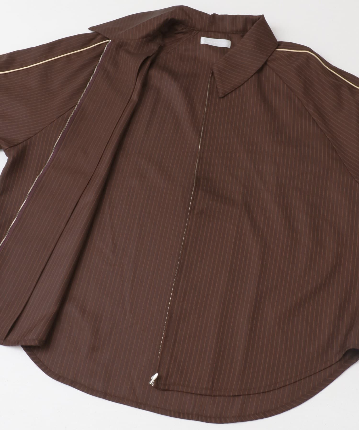 SENSE OF PLACE by URBAN RESEARCH「サイドラインピンストライプジップシャツ」|シャツ・ブラウス|