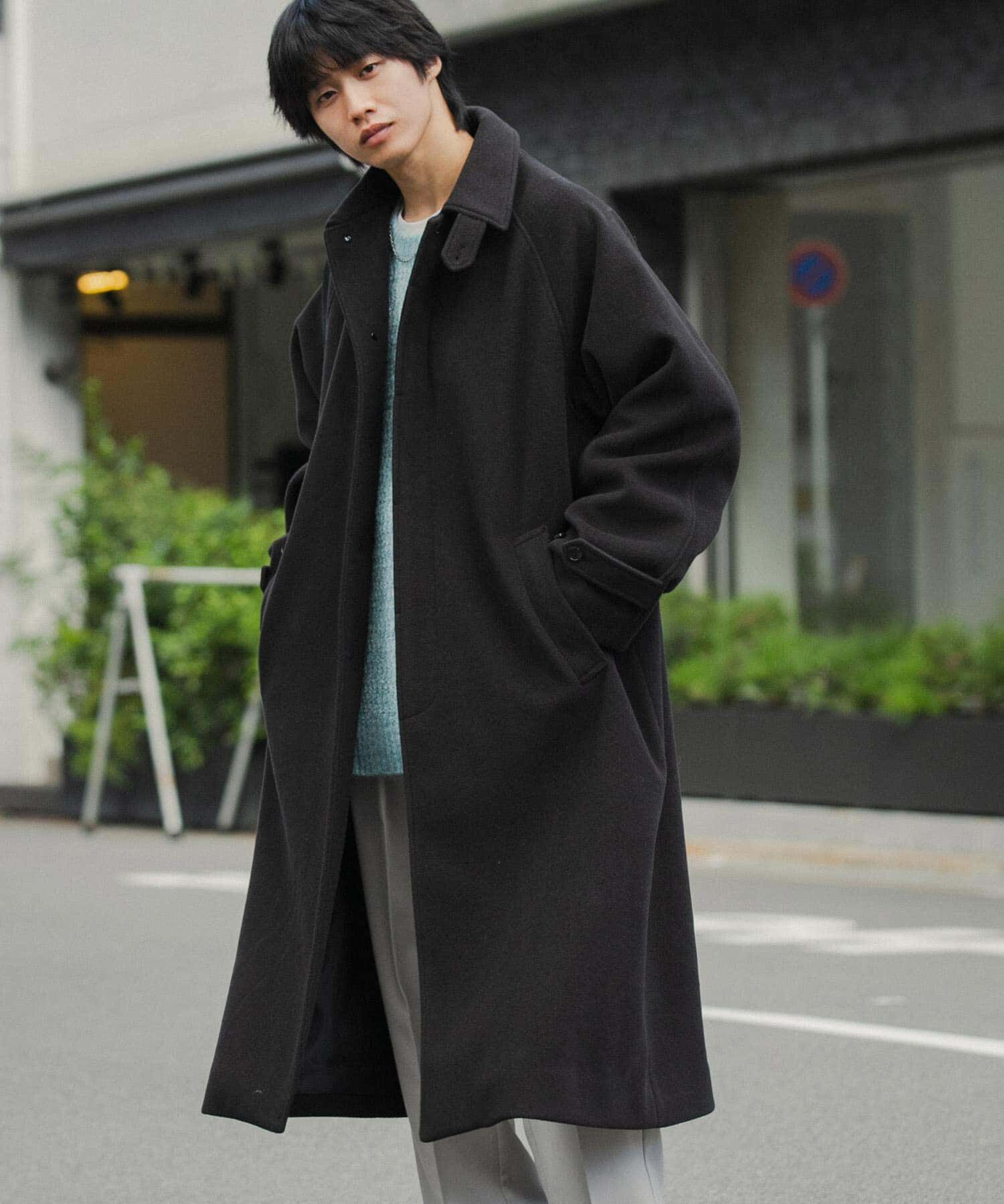 SENSE OF PLACE by URBAN RESEARCH「『ユニセックス』バルマカーンルーズコート」|ステンカラーコート|