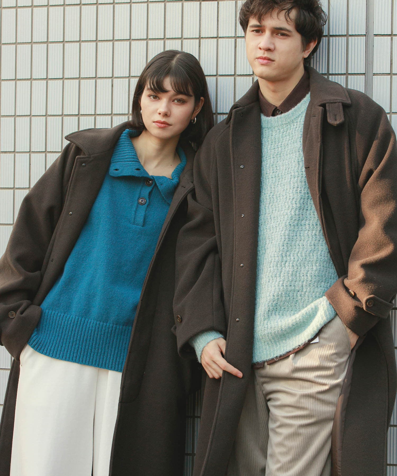 SENSE OF PLACE by URBAN RESEARCH「『ユニセックス』バルマカーンルーズコート」|ステンカラーコート|