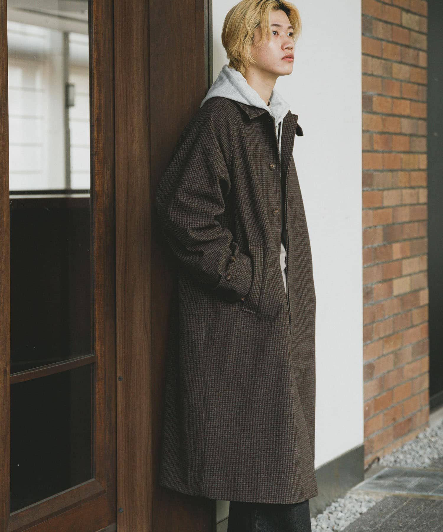 SENSE OF PLACE by URBAN RESEARCH「『ユニセックス』バルマカーンルーズコート」|ステンカラーコート|