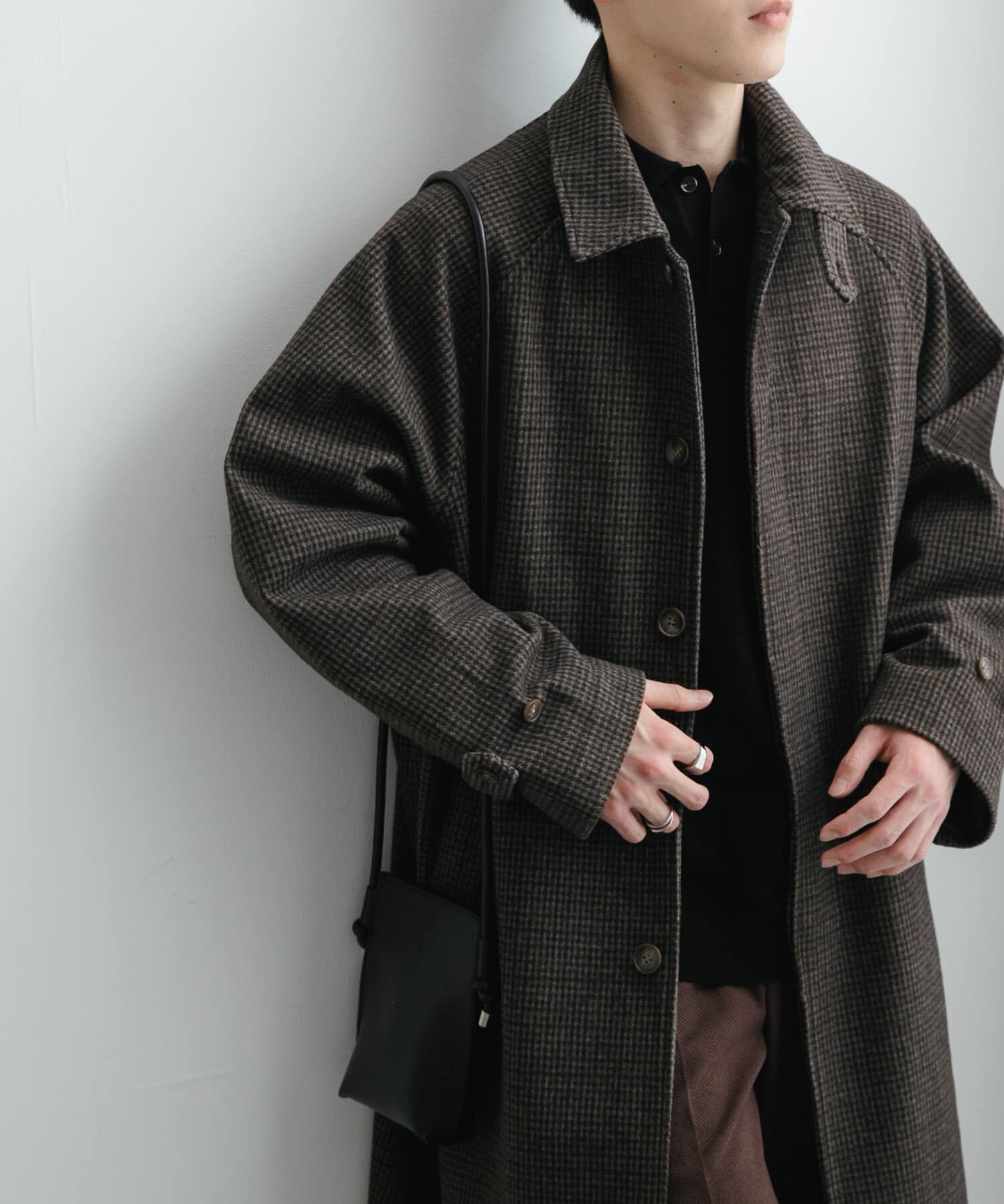 SENSE OF PLACE by URBAN RESEARCH「『ユニセックス』バルマカーンルーズコート」|ステンカラーコート|