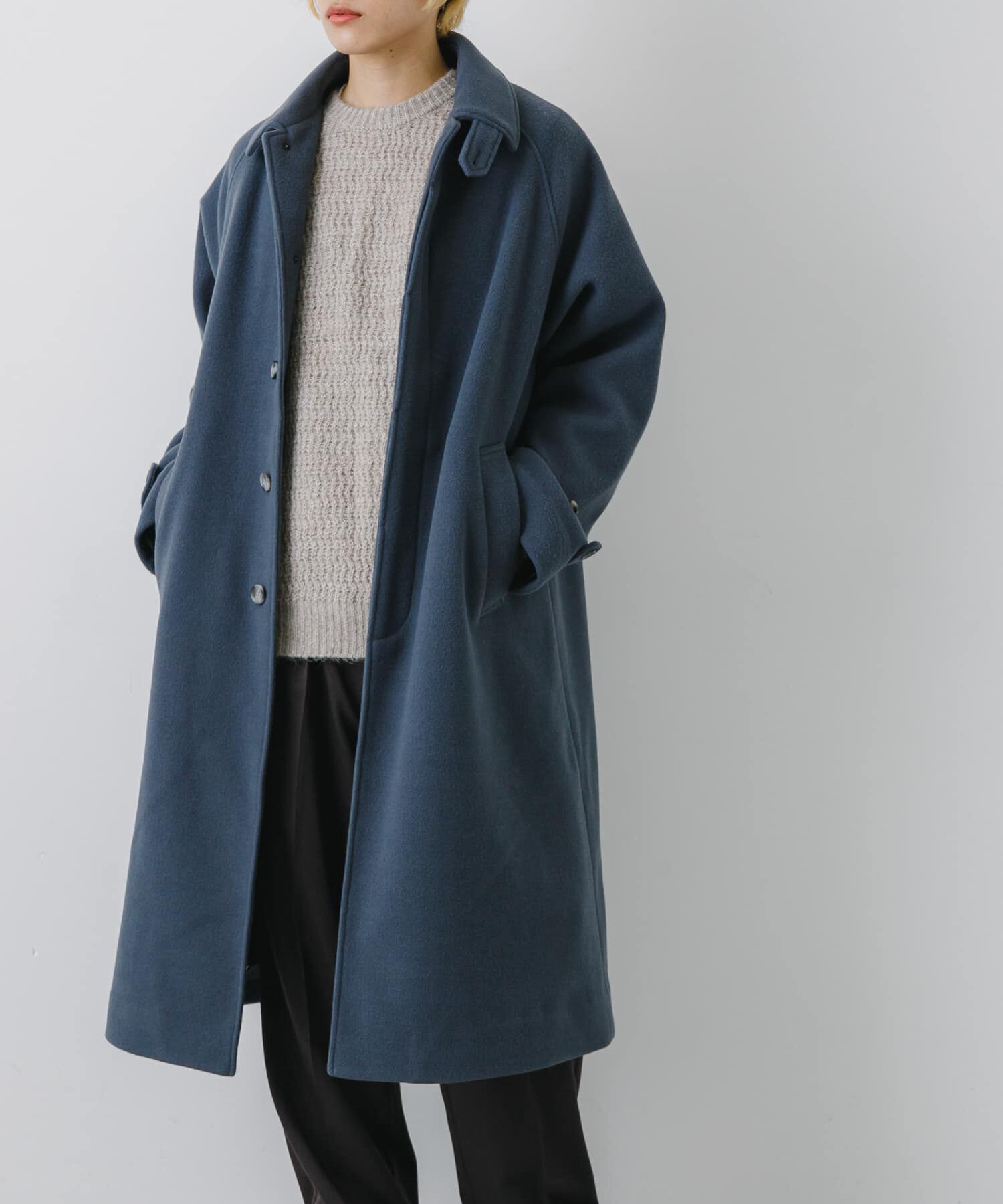 SENSE OF PLACE by URBAN RESEARCH「『ユニセックス』バルマカーンルーズコート」|ステンカラーコート|