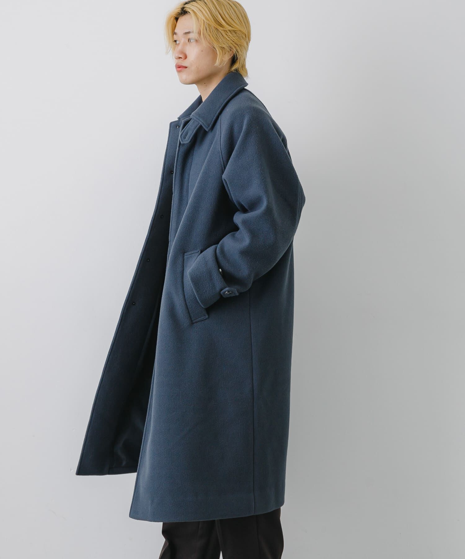 SENSE OF PLACE by URBAN RESEARCH「『ユニセックス』バルマカーンルーズコート」|ステンカラーコート|