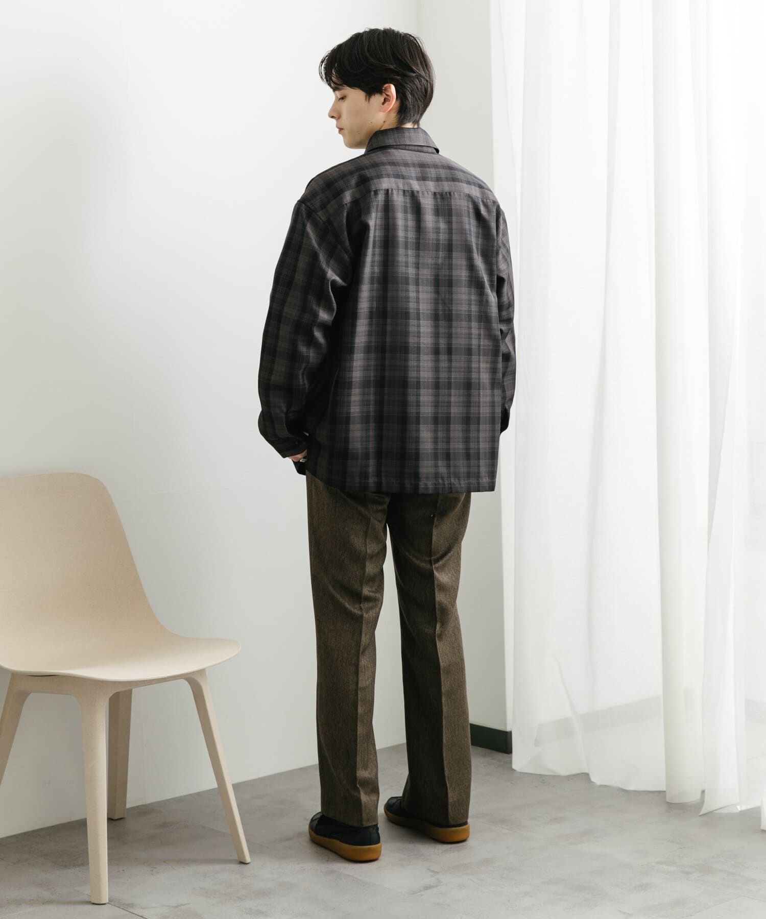 SENSE OF PLACE by URBAN RESEARCH「オンブレチェックルーズシャツ」|シャツ・ブラウス|