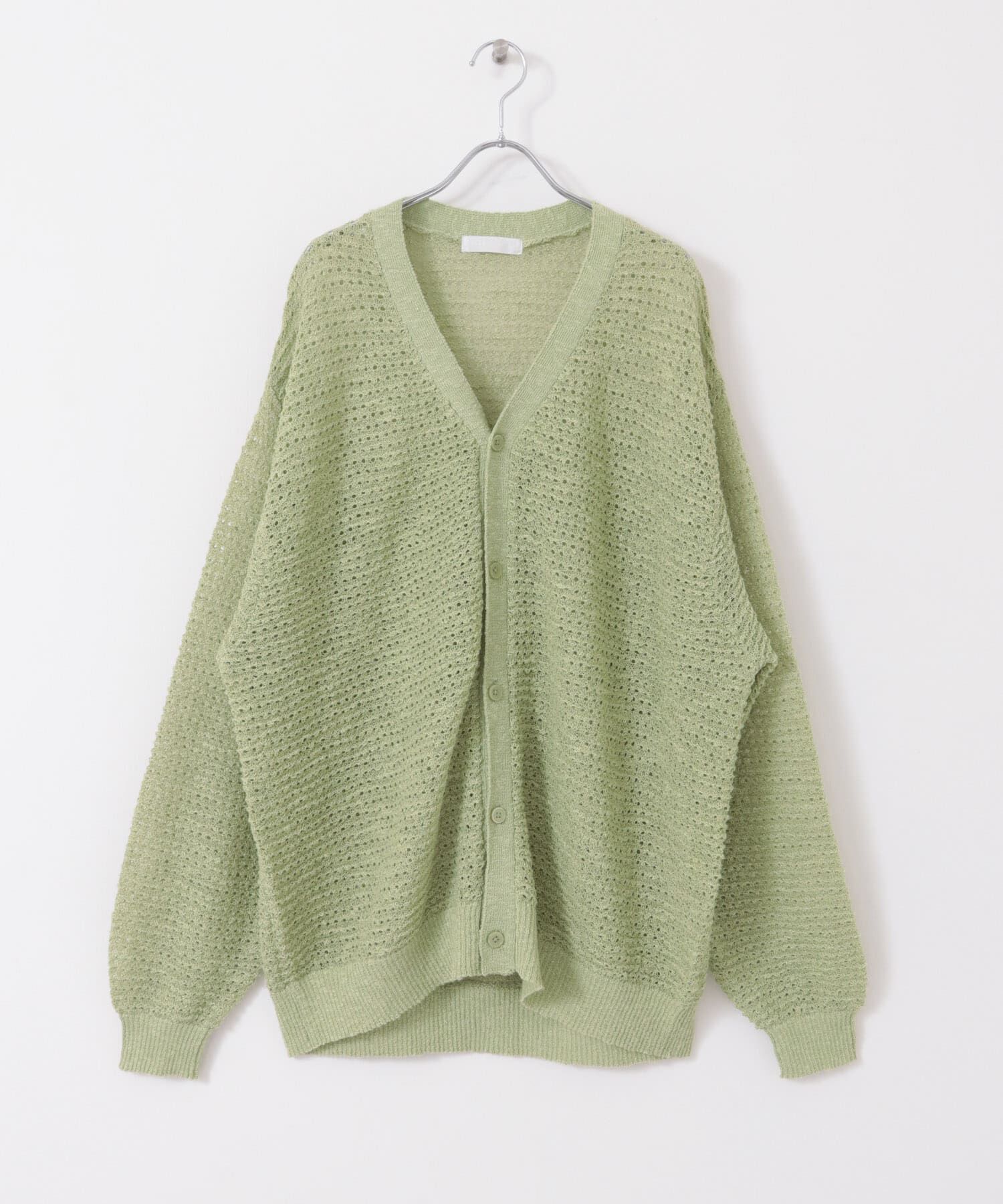 SENSE OF PLACE by URBAN RESEARCH「『ユニセックス』『洗濯可』シアーVネックカーディガン」|カーディガン|