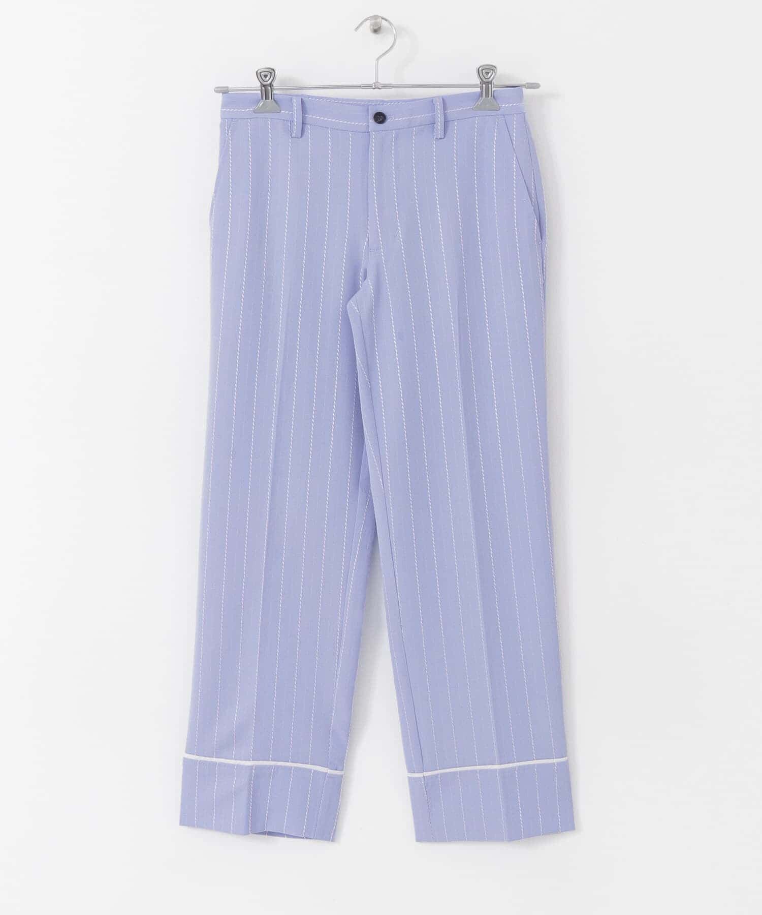 SENSE OF PLACE by URBAN RESEARCH「キレイシルエットカラースラックスパンツ」|その他|ブルー系その他