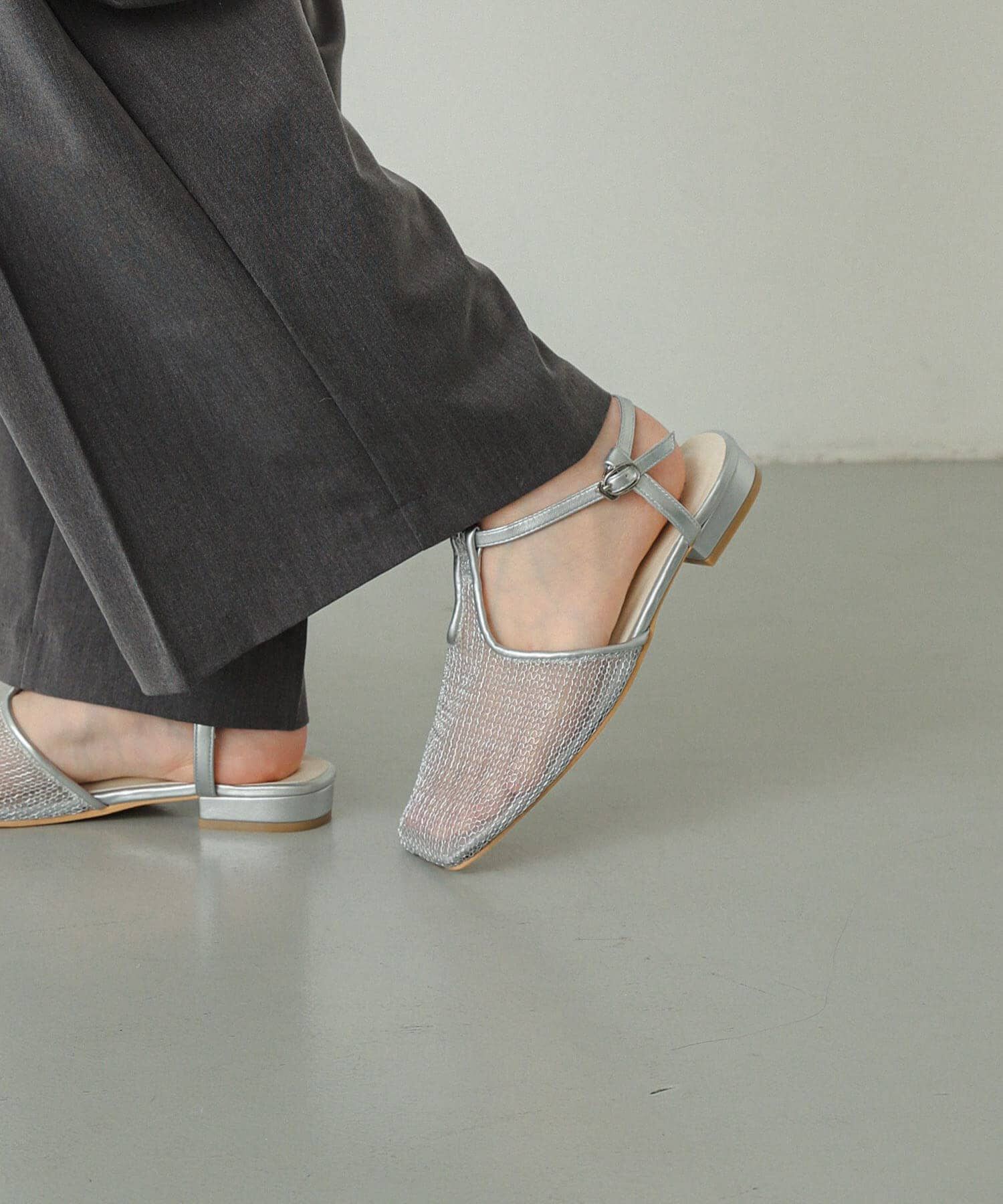 SENSE OF PLACE by URBAN RESEARCH「Tストラップメッシュサンダル」|サンダル|