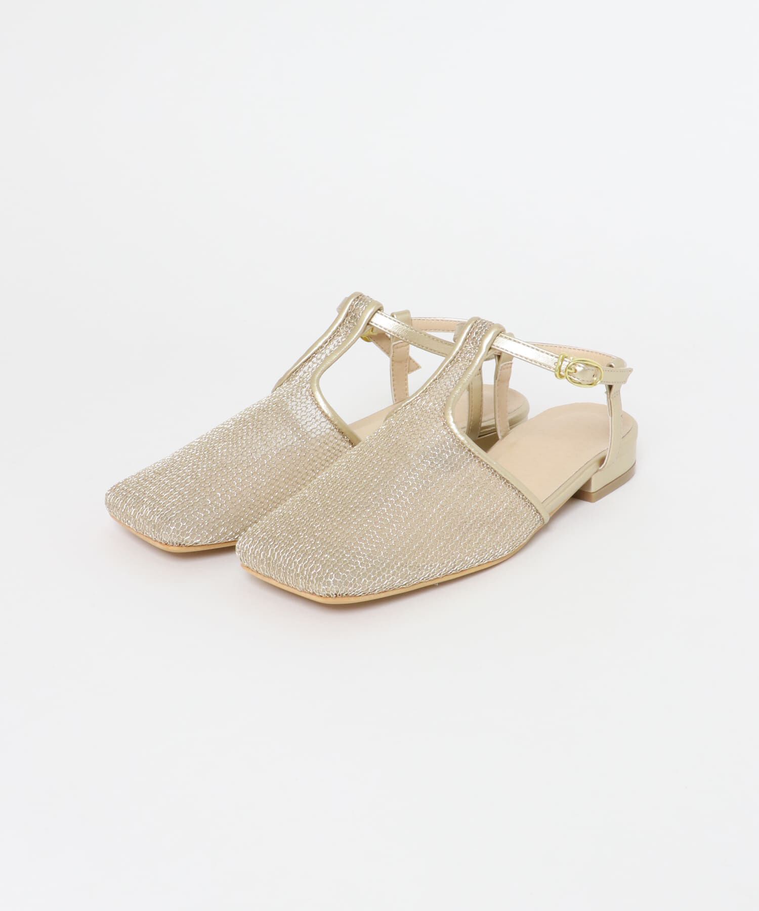 SENSE OF PLACE by URBAN RESEARCH「Tストラップメッシュサンダル」|サンダル|