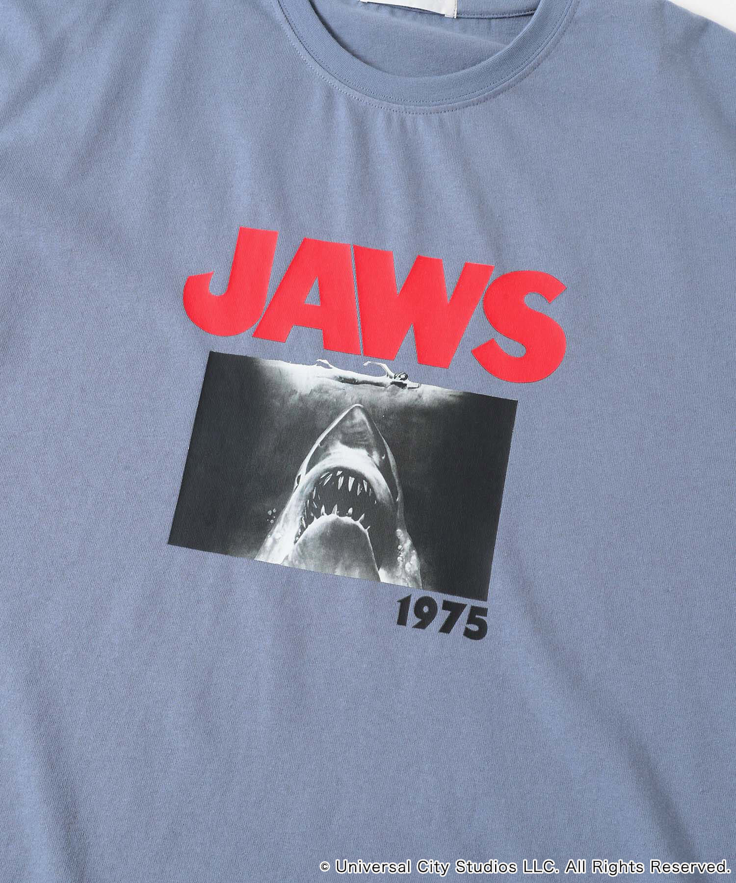 SENSE OF PLACE by URBAN RESEARCH「『別注』SENSE OF PLACE&times;JAWS　プリントT-SHIRTS/B」|Tシャツ・カットソー|