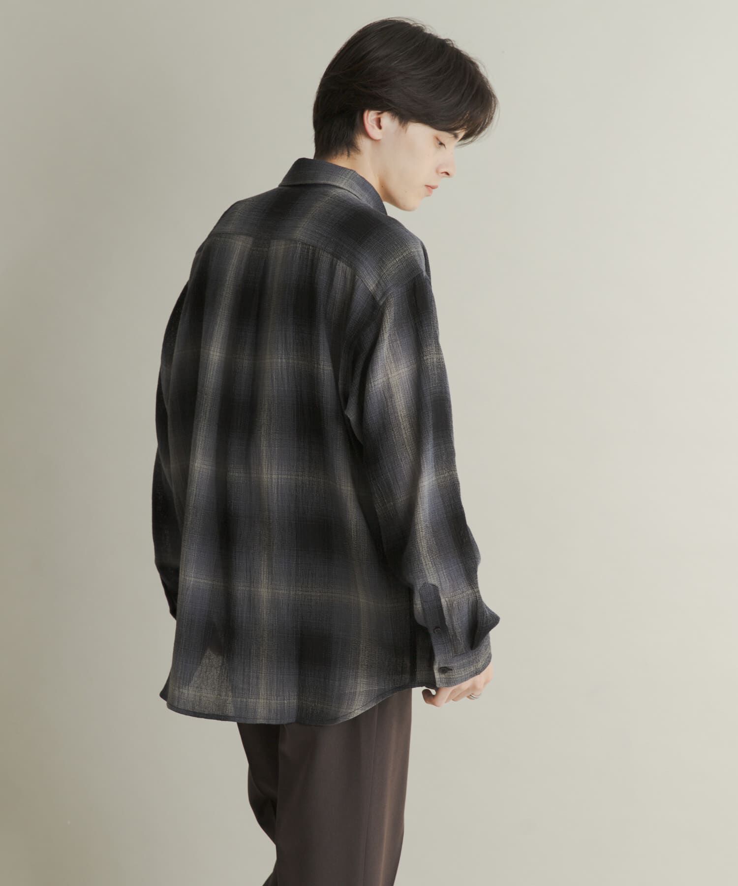 SENSE OF PLACE by URBAN RESEARCH「オンブレーチェックレギュラーカラーシャツ」|シャツ・ブラウス|