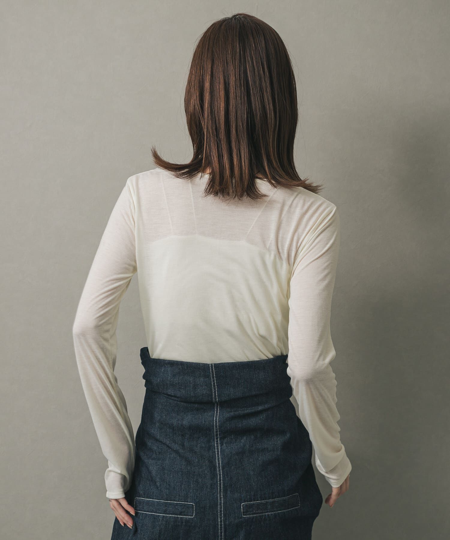 SENSE OF PLACE by URBAN RESEARCH「ヘンリーネックプレーンカットトップ」|Tシャツ・カットソー|