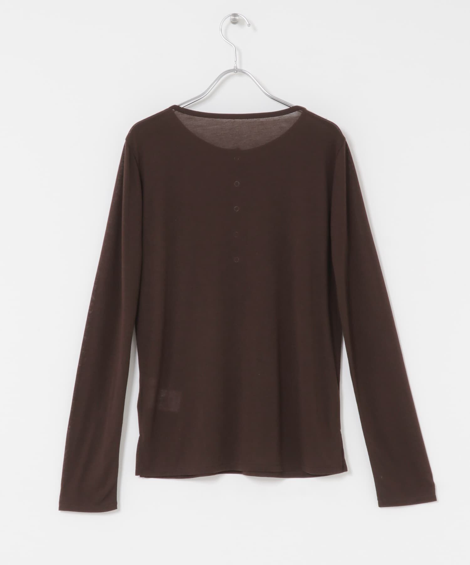 SENSE OF PLACE by URBAN RESEARCH「ヘンリーネックプレーンカットトップ」|Tシャツ・カットソー|