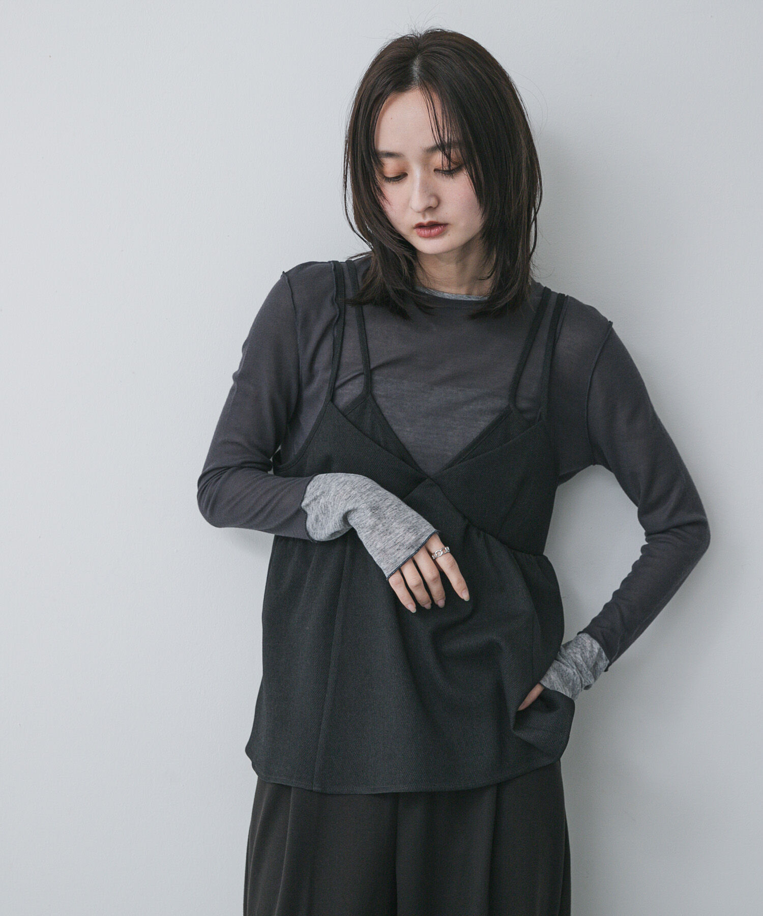 SENSE OF PLACE by URBAN RESEARCH「レイヤードメローTシャツ」|Tシャツ・カットソー|