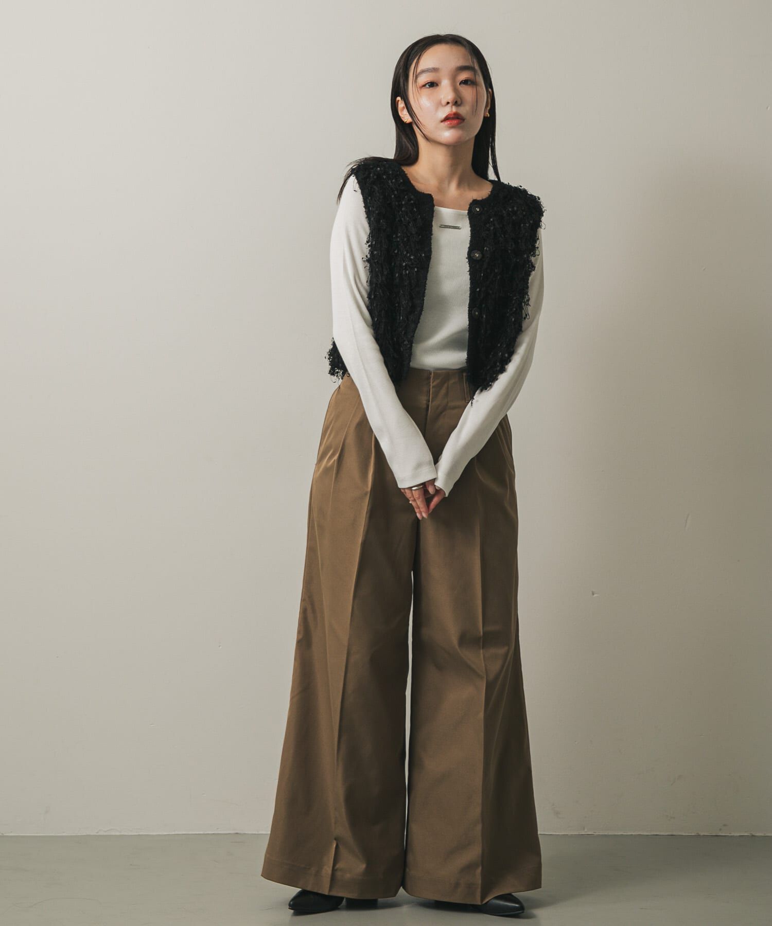 SENSE OF PLACE by URBAN RESEARCH「プレートツキバレエネックトップ」|Tシャツ・カットソー|