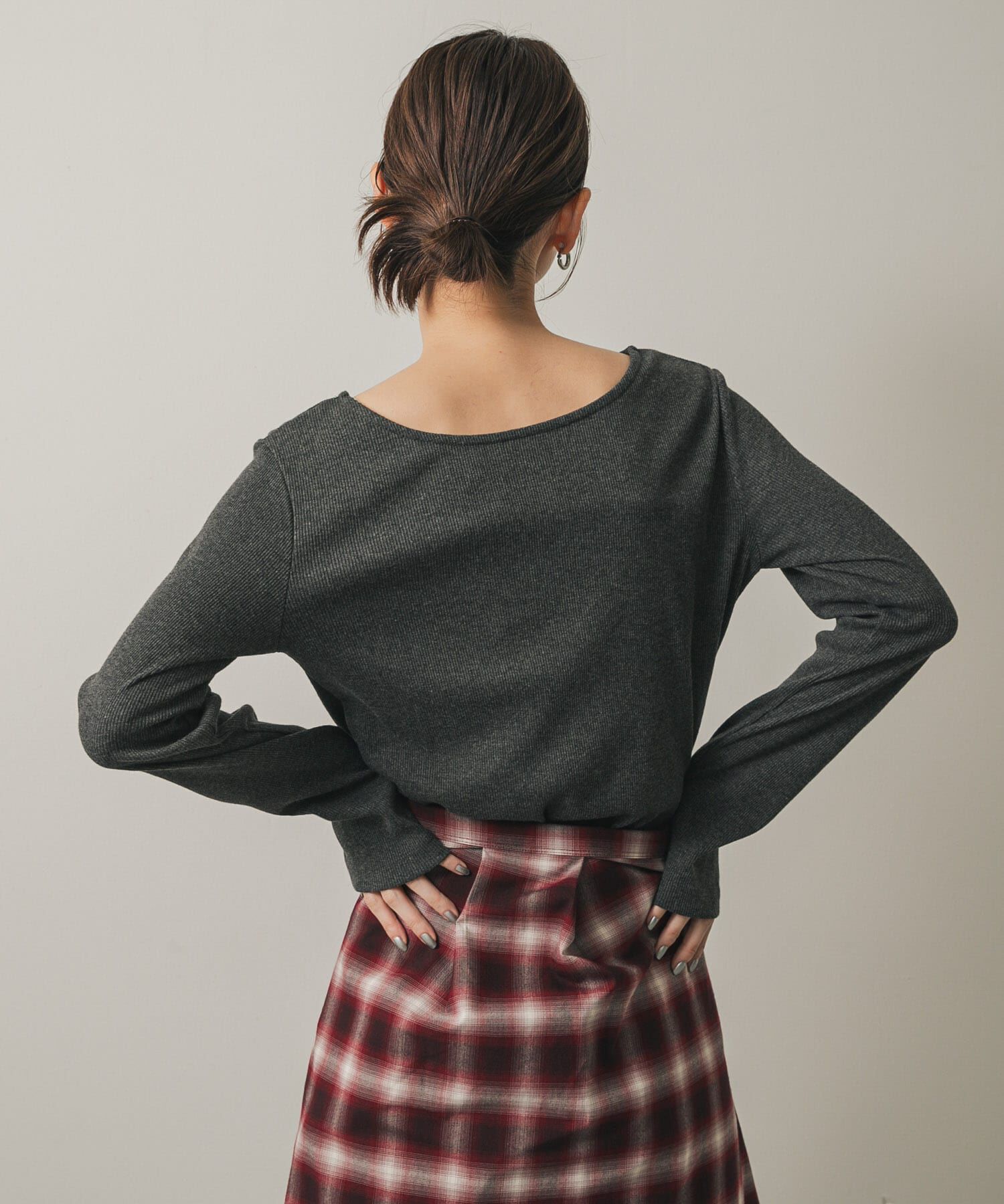 SENSE OF PLACE by URBAN RESEARCH「プレートツキバレエネックトップ」|Tシャツ・カットソー|