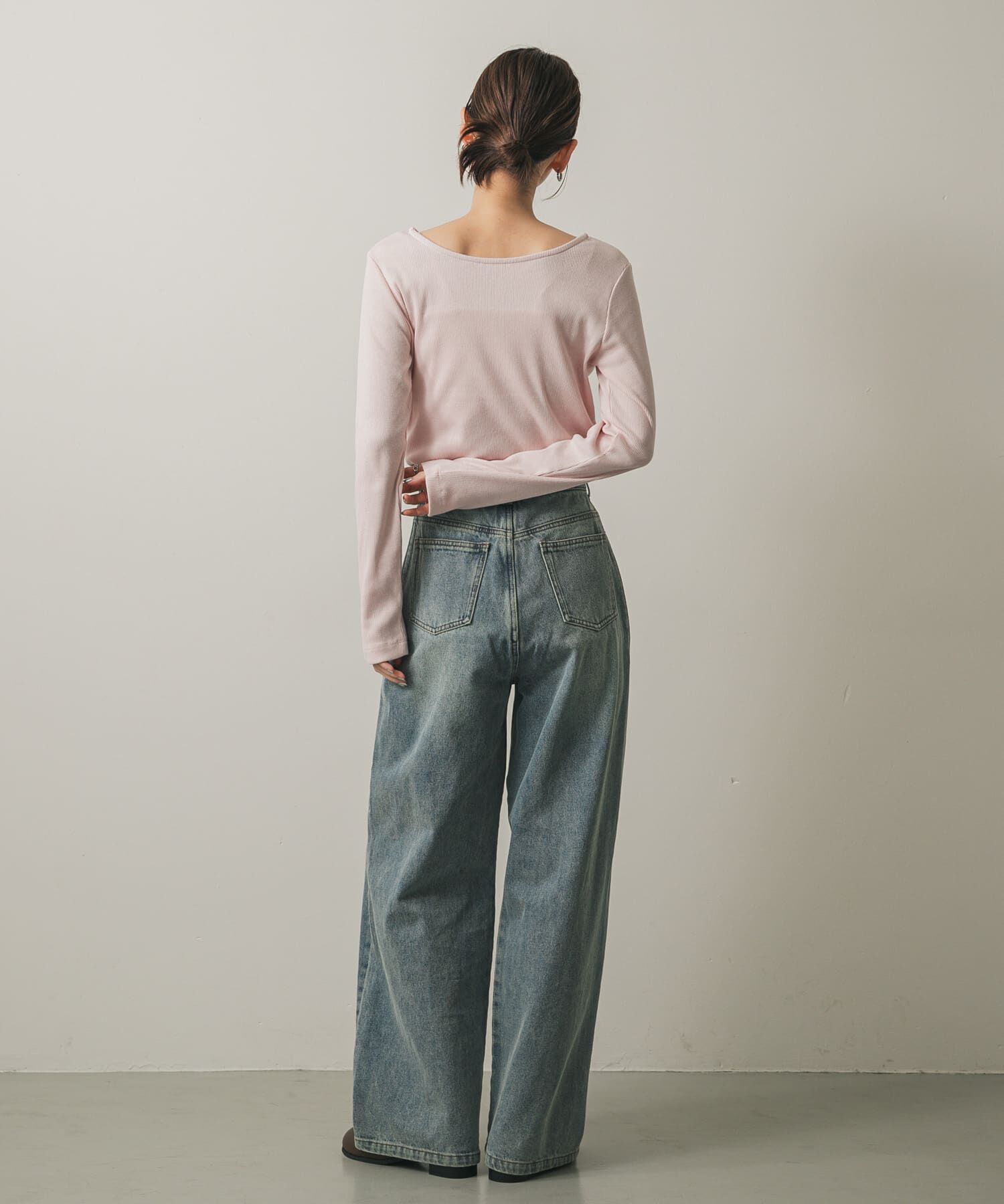 SENSE OF PLACE by URBAN RESEARCH「プレートツキバレエネックトップ」|Tシャツ・カットソー|