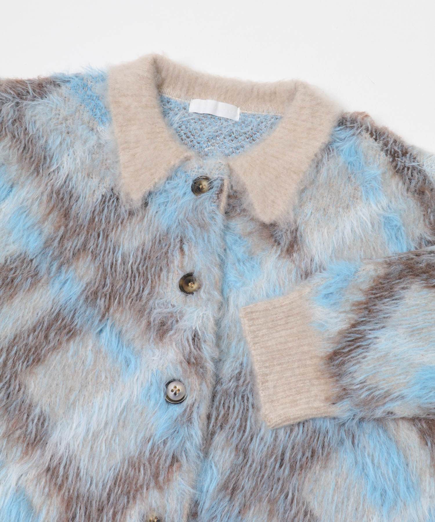 SENSE OF PLACE by URBAN RESEARCH「『洗濯可』エリツキチェックカーディガン」|カーディガン|