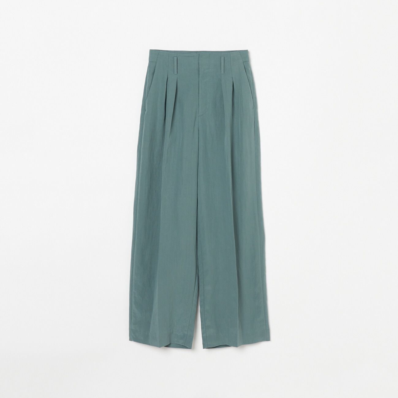 HELIOPOLE「HELIOPOLE VINTAGE POPLIN STRAIGHT PANTs」|チノ|グリーン