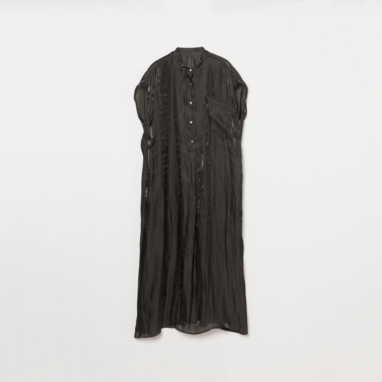 HELIOPOLE「HELIOPOLE SHINY SATIN MAXI DRESS」|ワンピース|ダークグリーン