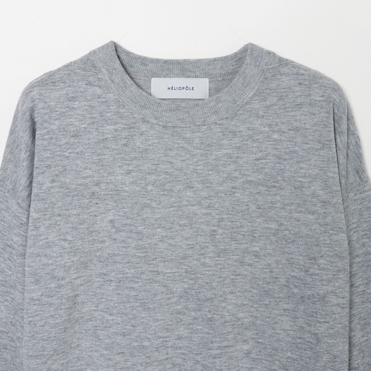 HELIOPOLE「HELIOPOLE SIDE V GUSSET KNIT」|ニット・セーター|