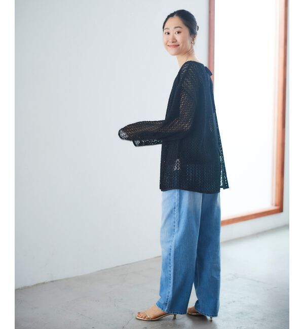 le.coeur blanc「クロシェ風レースプルオーバー」|プルオーバー|