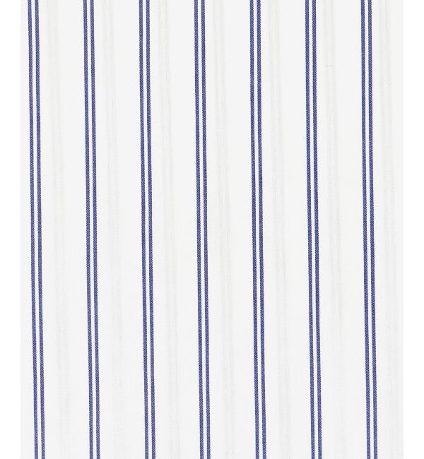 le.coeur blanc「《WEB限定アイテム》ストライプスキッパーシャツワンピース」|ワンピース|