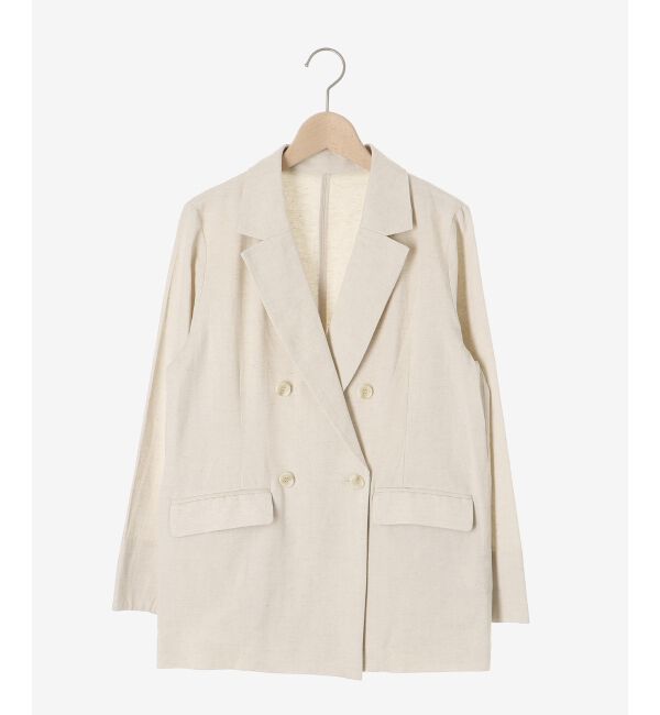  「麻クロステーラードジャケット」|その他|