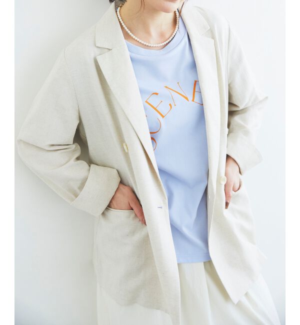  「麻クロステーラードジャケット」|その他|