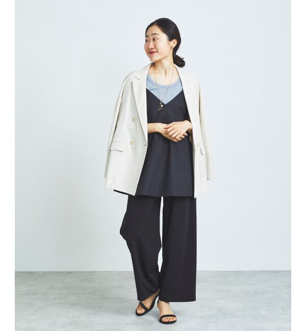  「麻クロステーラードジャケット」|その他|