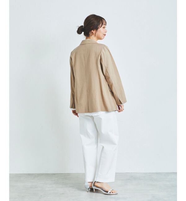  「麻クロステーラードジャケット」|その他|