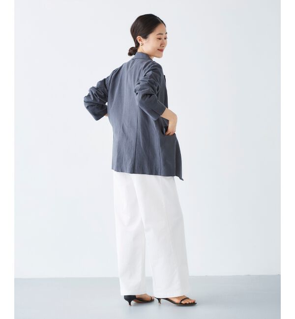  「麻クロステーラードジャケット」|その他|